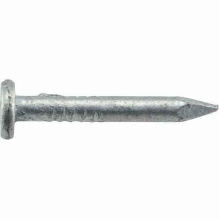Hillman Roofing Nail, 1-1/4 in L, 3D, Steel, Hot Dipped Galvanized Finish, 9 ga 461329